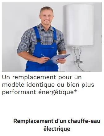 Remplacement chauffe-eau électrique Paris