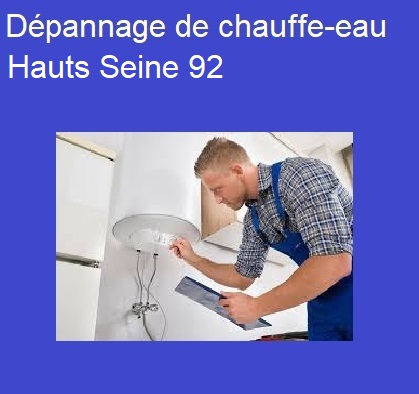 Dépannage chauffe-eau Hauts-de-Seine 92