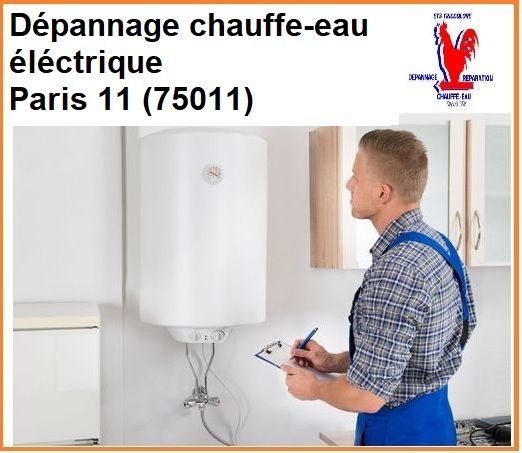 Que faire en cas de panne chauffe-eau électrique Paris 75011?