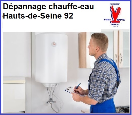 Dépannage chauffe-eau Hauts-de Seine 92