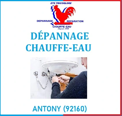 dépannage chauffe-eau antony (92160)