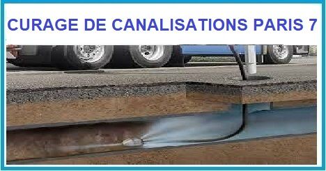 CURAGE DE CANALISATIONS PARIS 7