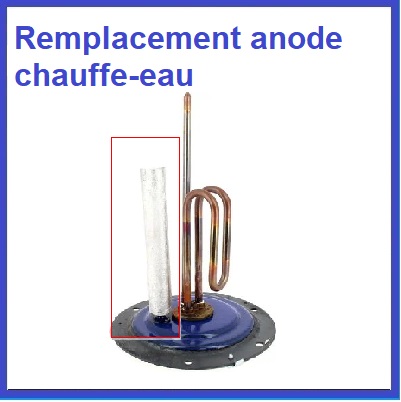 Remplacement de l’anode du chauffe-eau