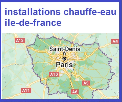 installations chauffe-eau île-de-france