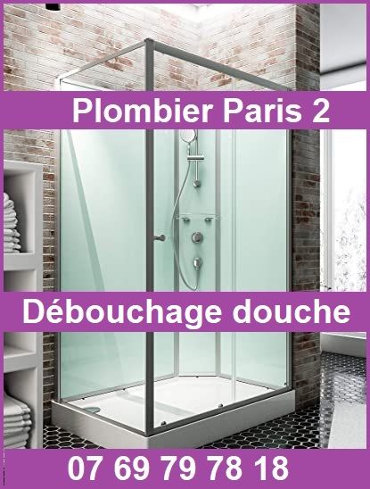 débouchage douche PARIS 2