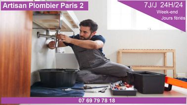 Un artisan plombier Paris 2 disponnible pres de chez vous Tout le temps