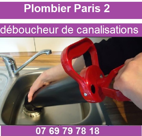 plombier paris 2 deboucheur de canalisations