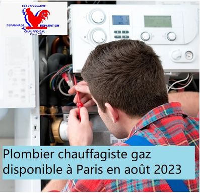 Plombier chauffagiste gaz Paris