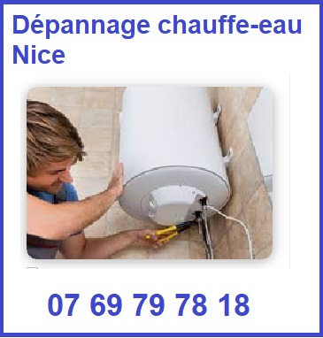 Dépannage chauffe-eau Nice 06000