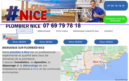 Plombier pas cher à Nice