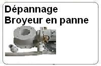 Depannage broyeur en panne