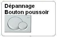 Depannage bouton poussoir suspendu