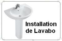 Installation de lavabo