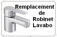 Remplacement de robinet lavabo