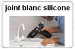 Joint blanc silicone