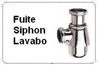 Fuite siphon lavabo