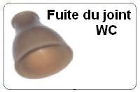 Fuite du joint wc