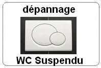 Depannage wc suspendu