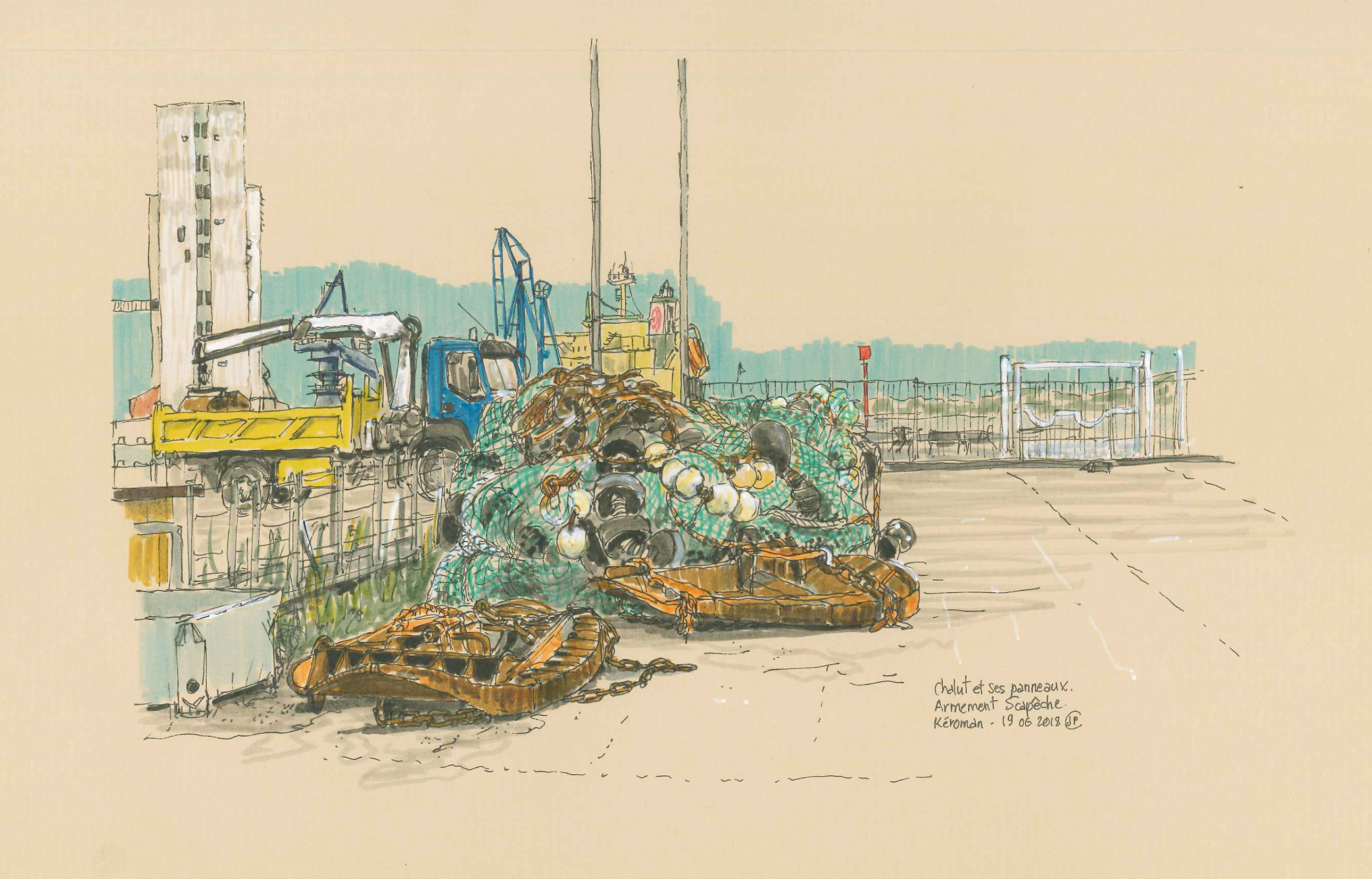 Chalut scapeche keroman jpc