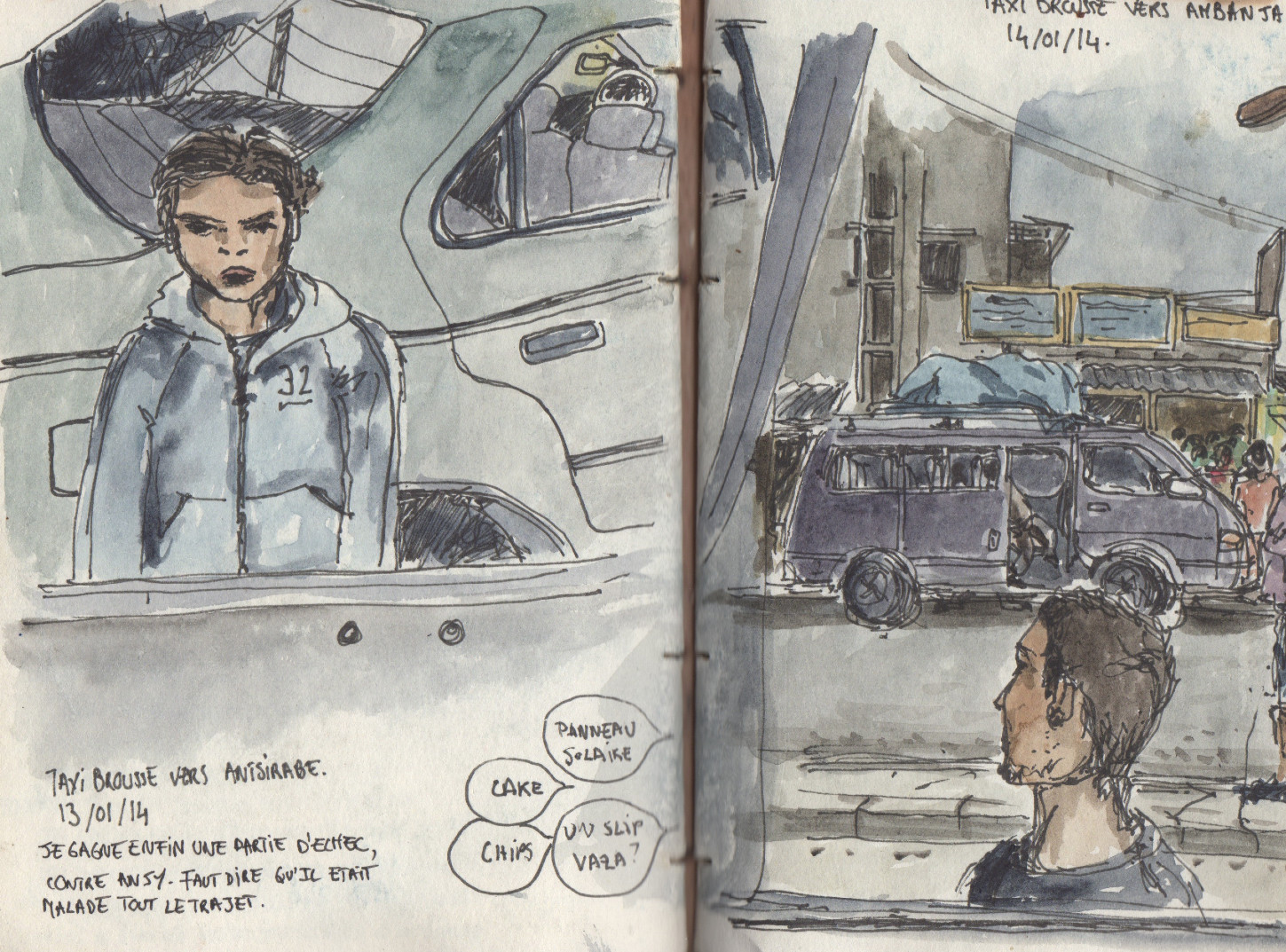 Dans le bus