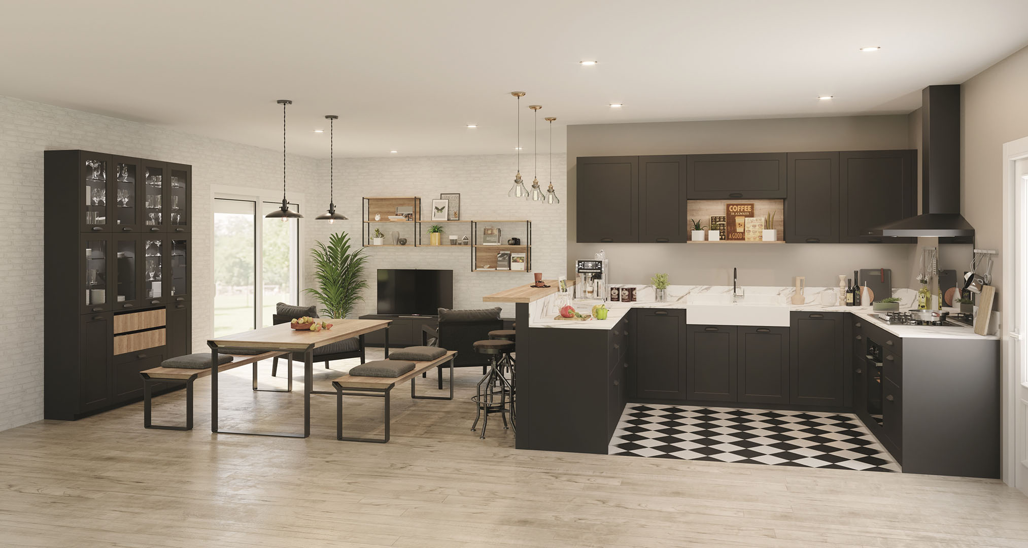 Cuisinova lons pau 64 cuisiniste cuisines 3 millesime chic general