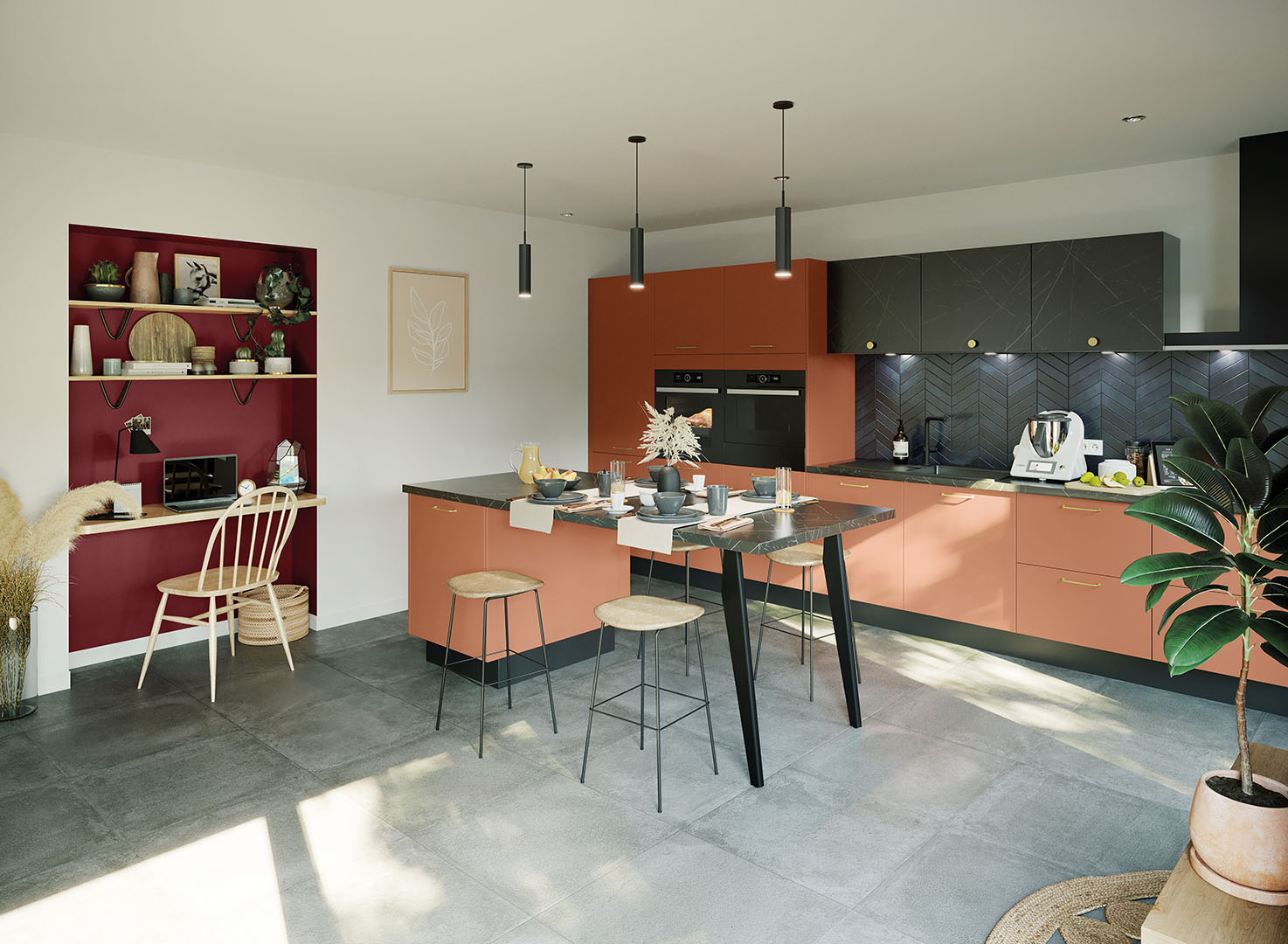 Cuisinova lons pau 64 cuisiniste cuisines 5 terre d ete vue 2