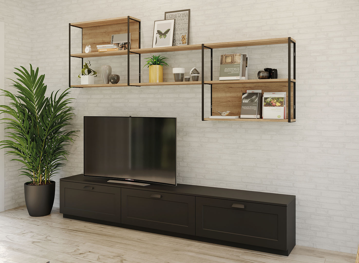 Cuisinova lons pau 64 cuisiniste cuisines 6 millesime chic vue coin tv