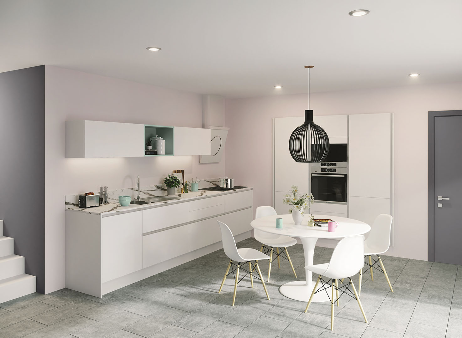 Cuisinova lons pau 64 cuisiniste cuisines 8 eclat blanc