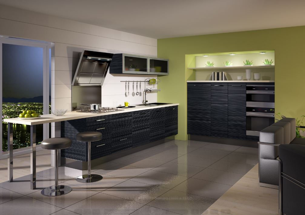 Cuisinova cuisine noir mat