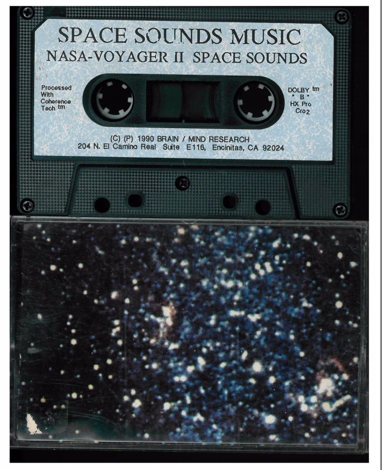 Space sounds music nasa voyager ii cassette rare 