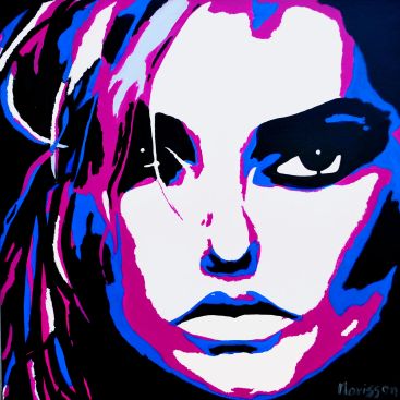 Blondie 100x100 cm