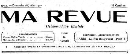 Ma revue 1907 couv 