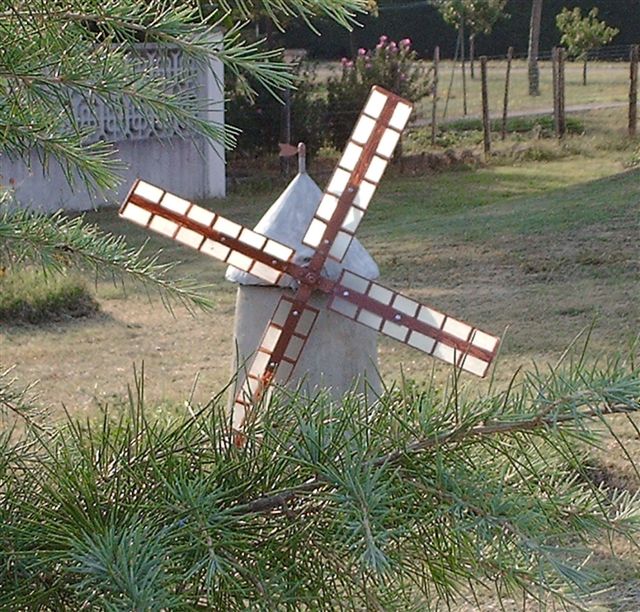 Maquette moulin Henri maison