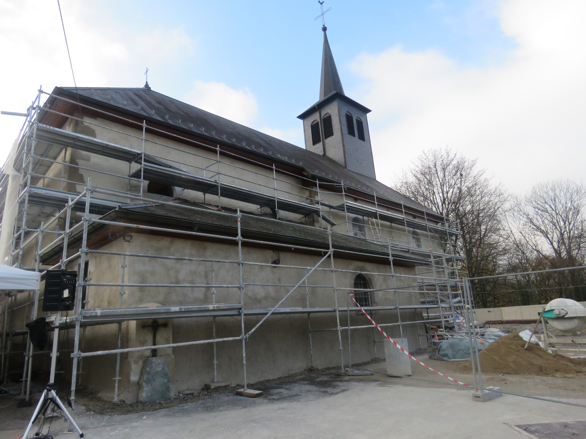 Le chantier exterieur