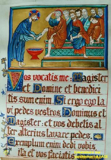 Enluminure-Christ-le-soir-de-la-Cene