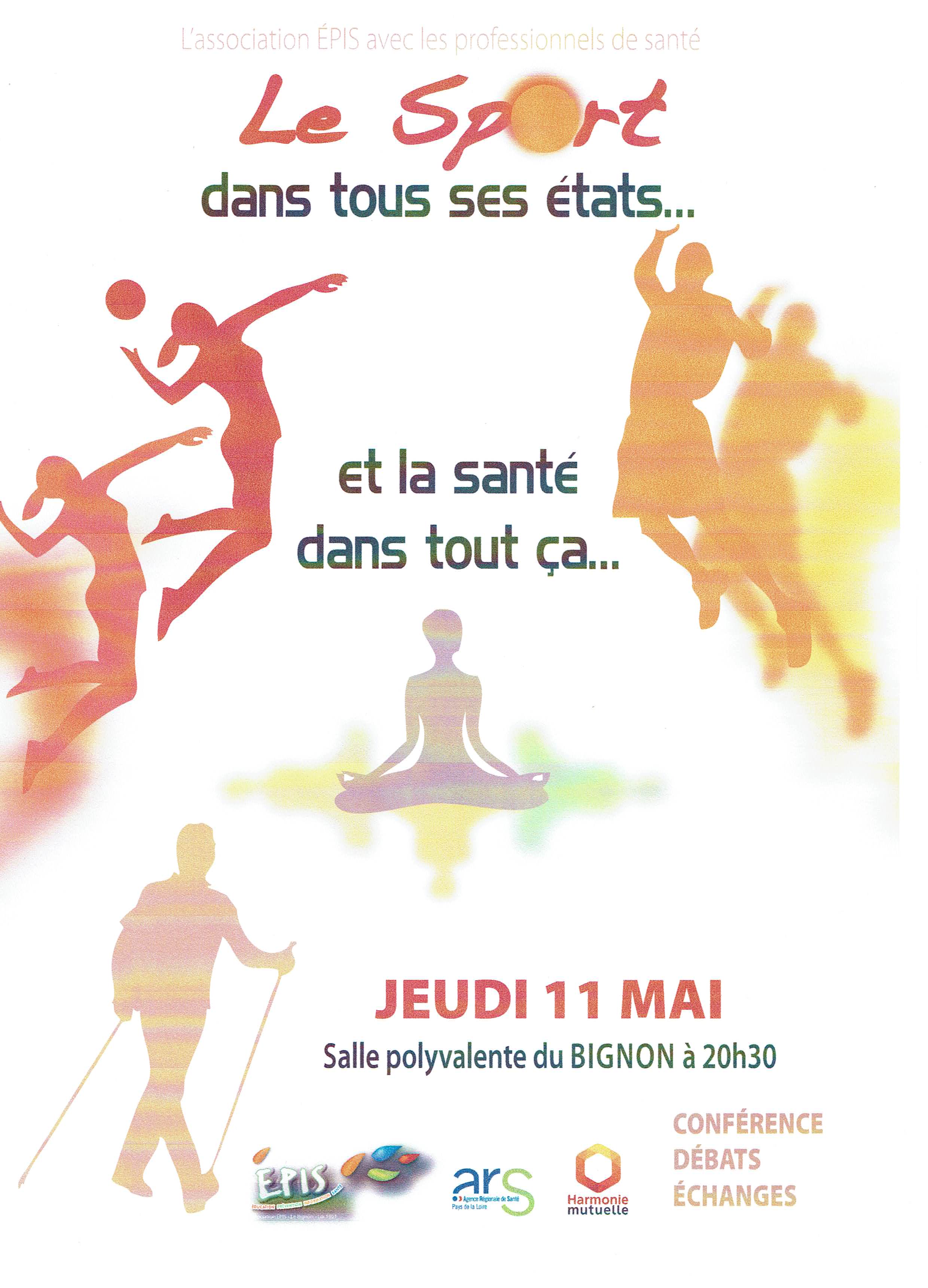 Affiche sport et sante