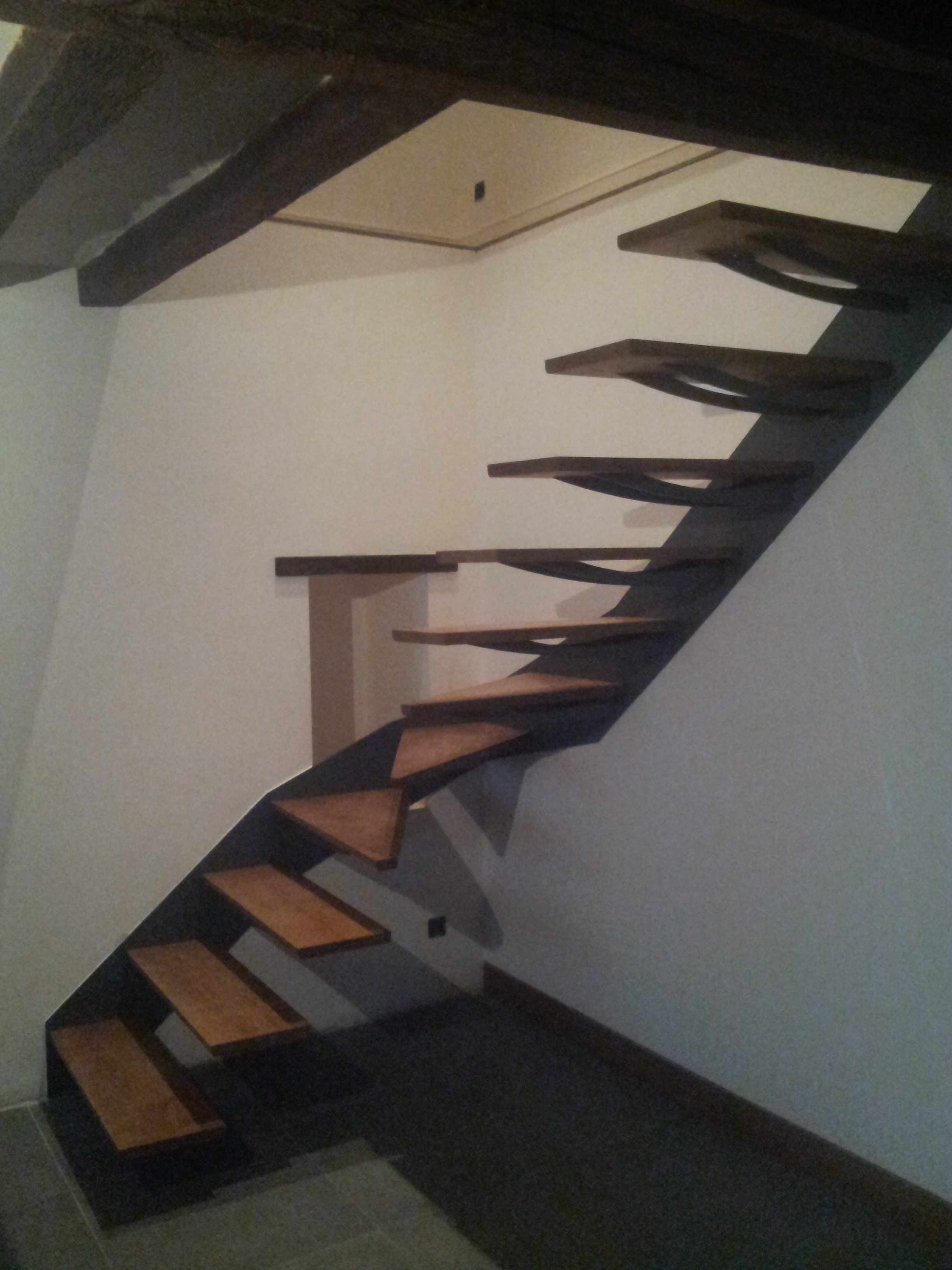 Escalier autoporté