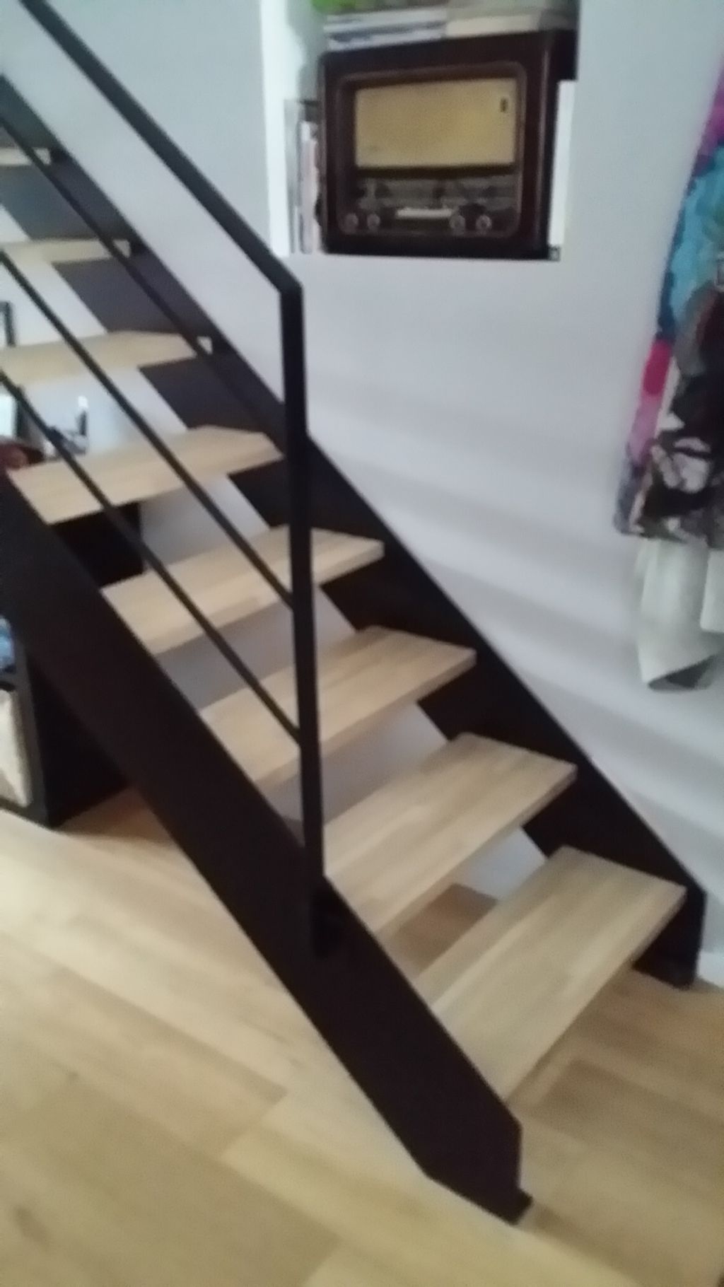 escalier limon à la française
