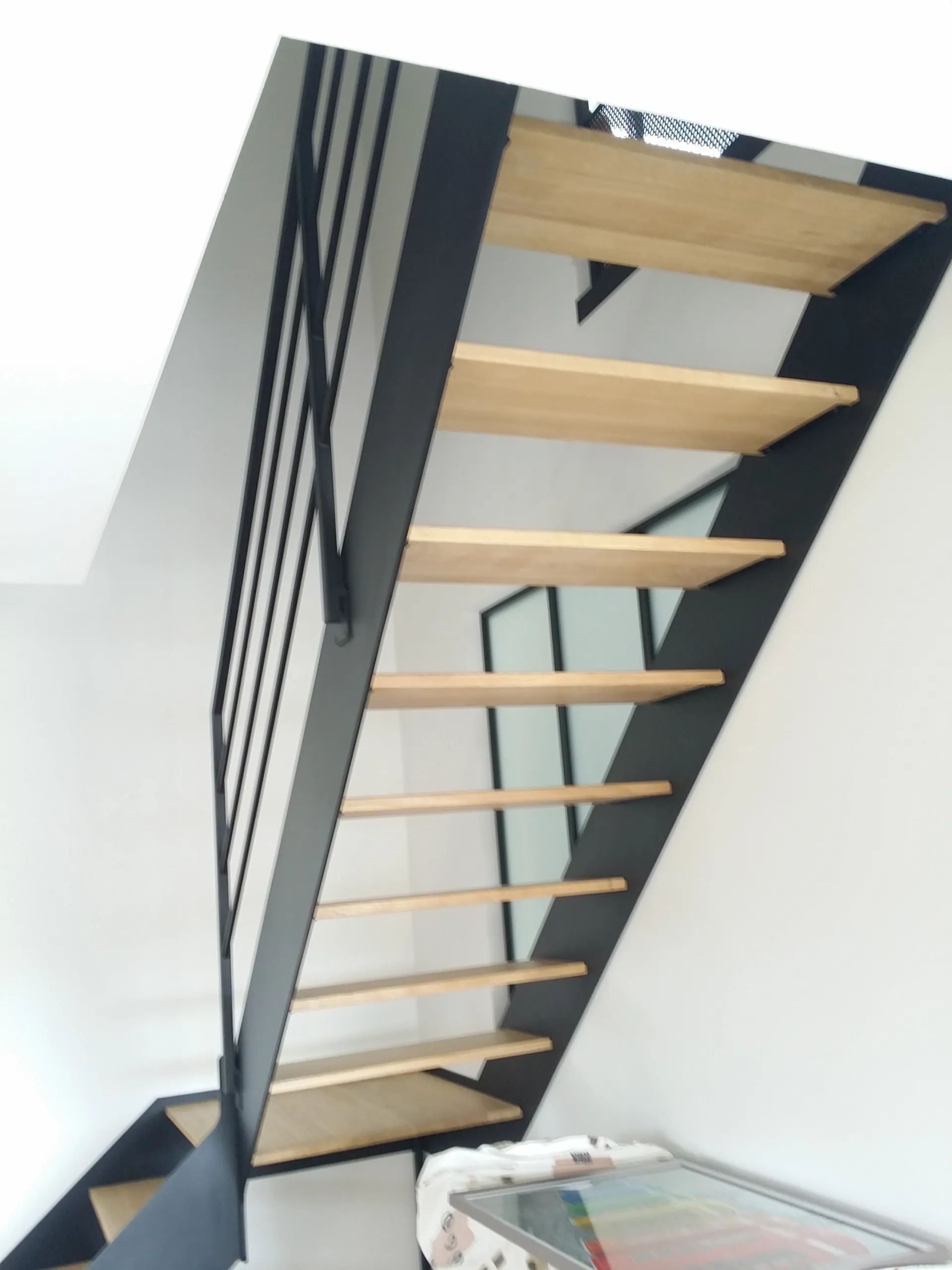 escalier limon à la française