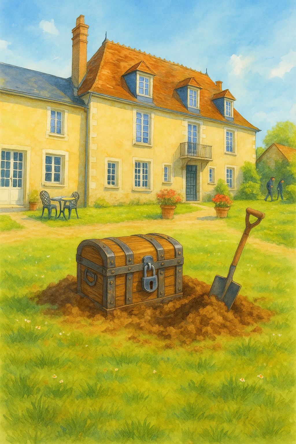 Coffre au tresor gite de villenoue