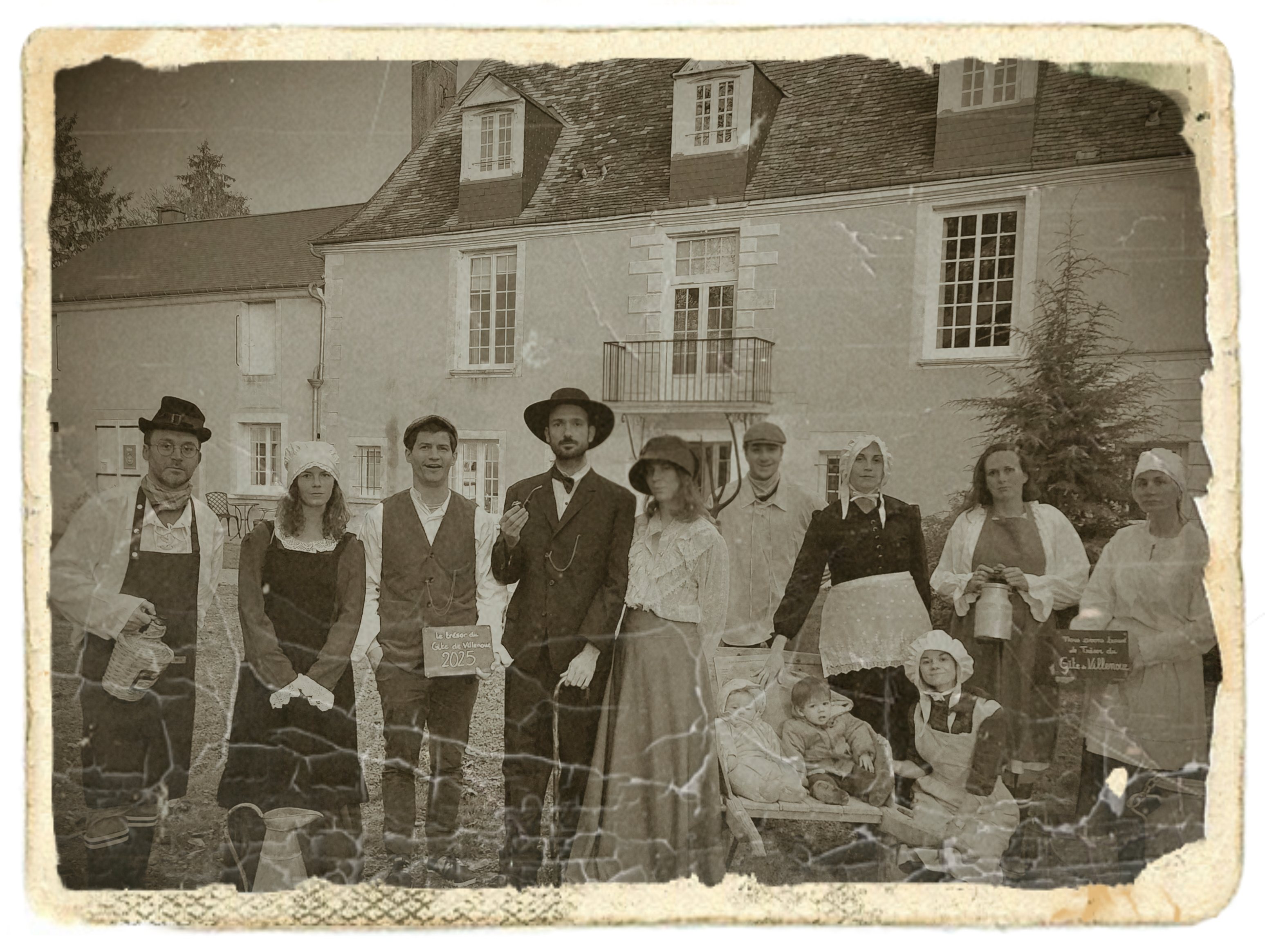 Organisez votre journée groupe au Domaine de Villenoue : pique-nique champêtre, atelier cuisine, escape game. Formules privatisées pour 15 personnes près d'Issoudun (Berry).