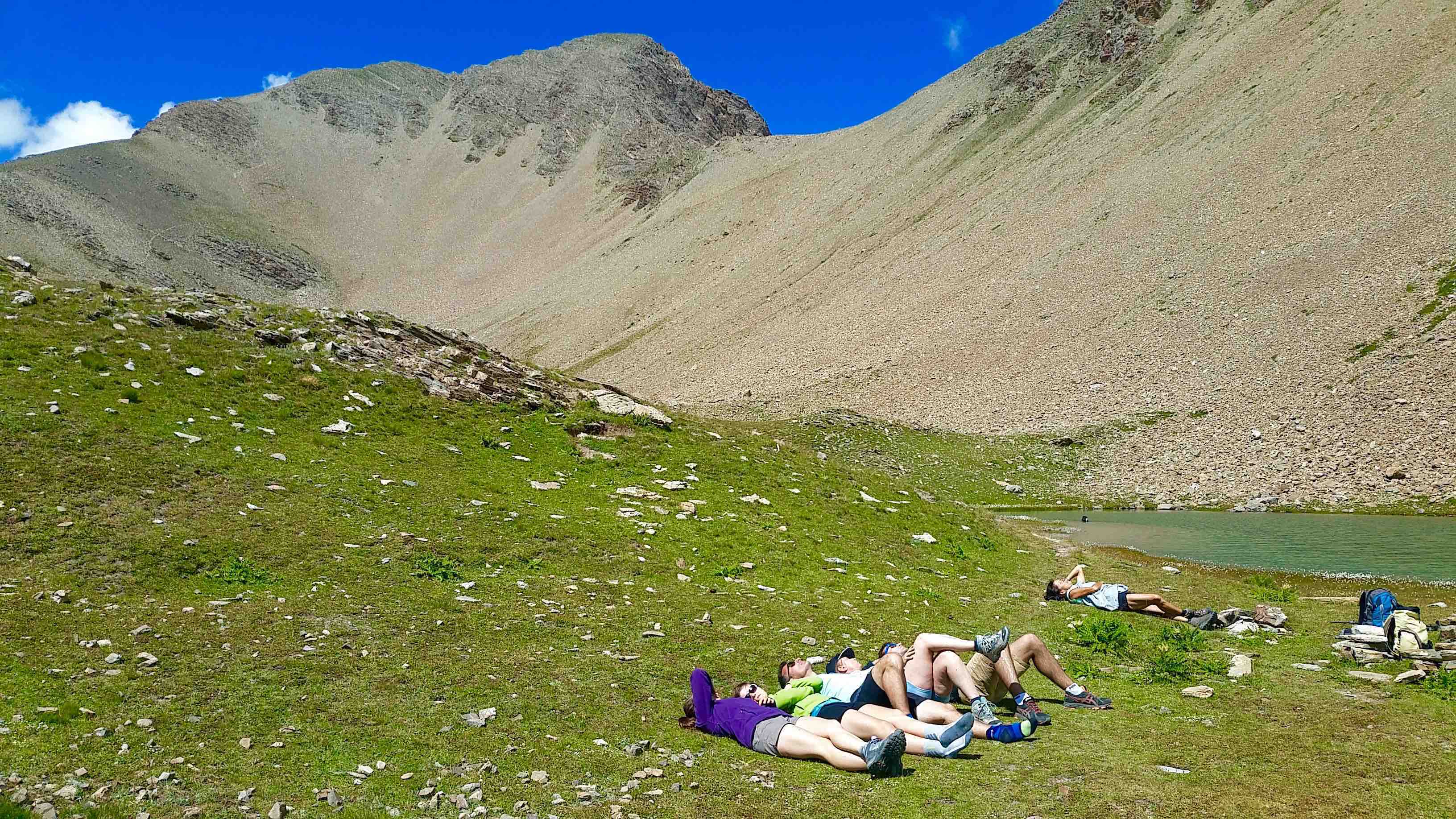 Sieste au lacs de laupillon