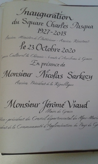Livre d or grasse