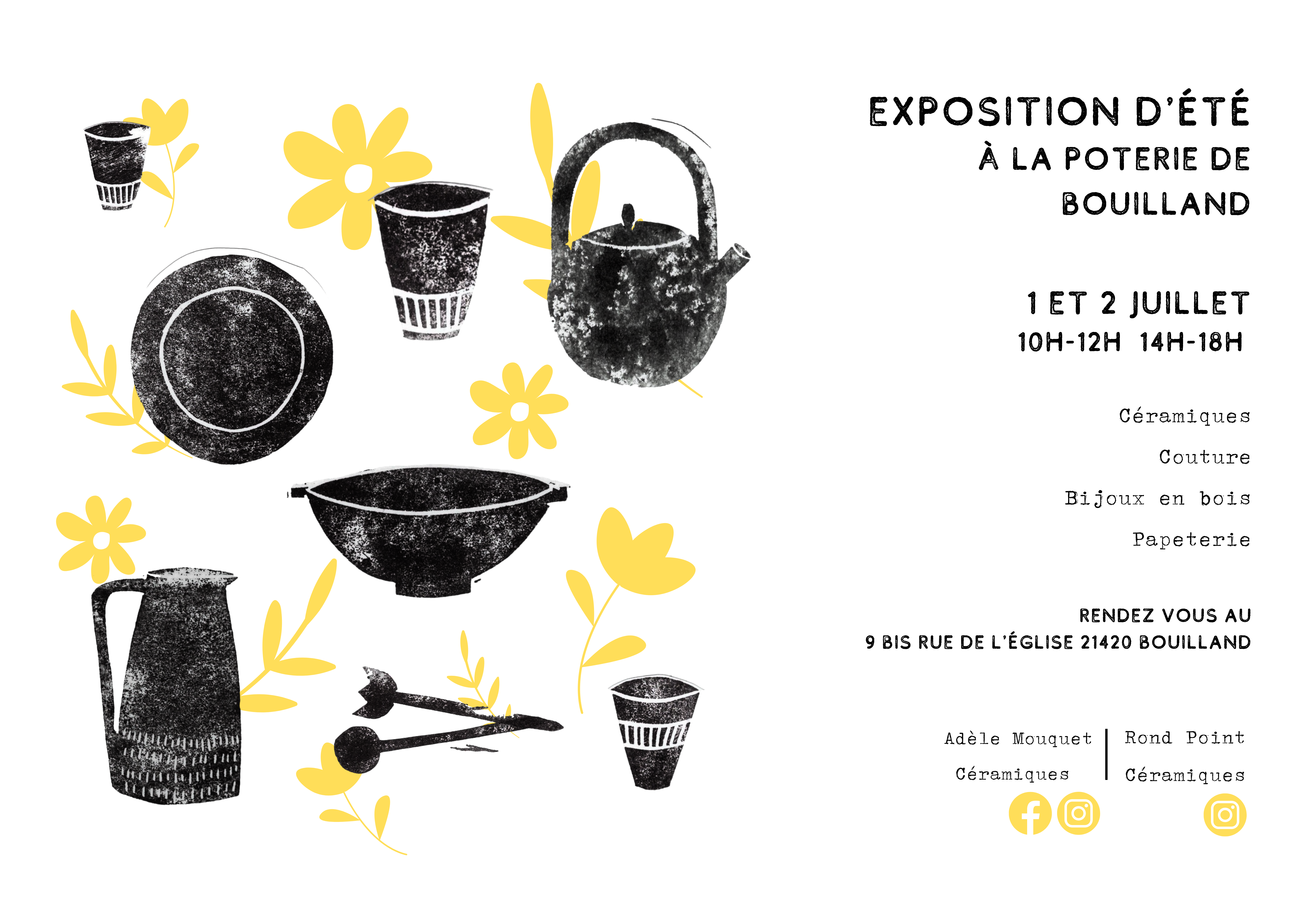 Affiche expo d ete