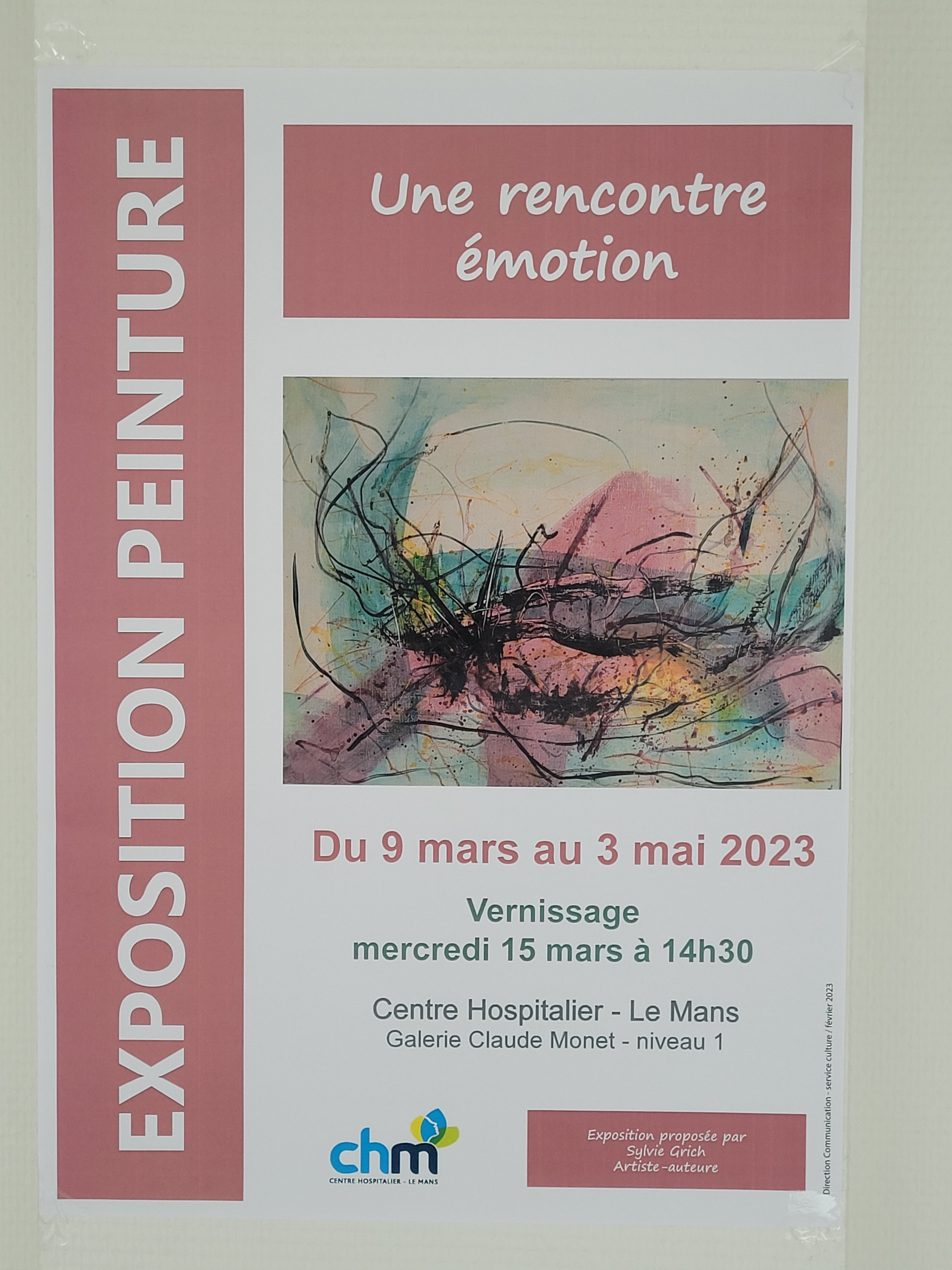 Exposition du 9 mars au 3 mai 2023