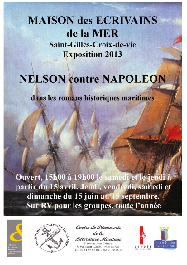 AFFICHE Exposition Nelson contre Napoleon