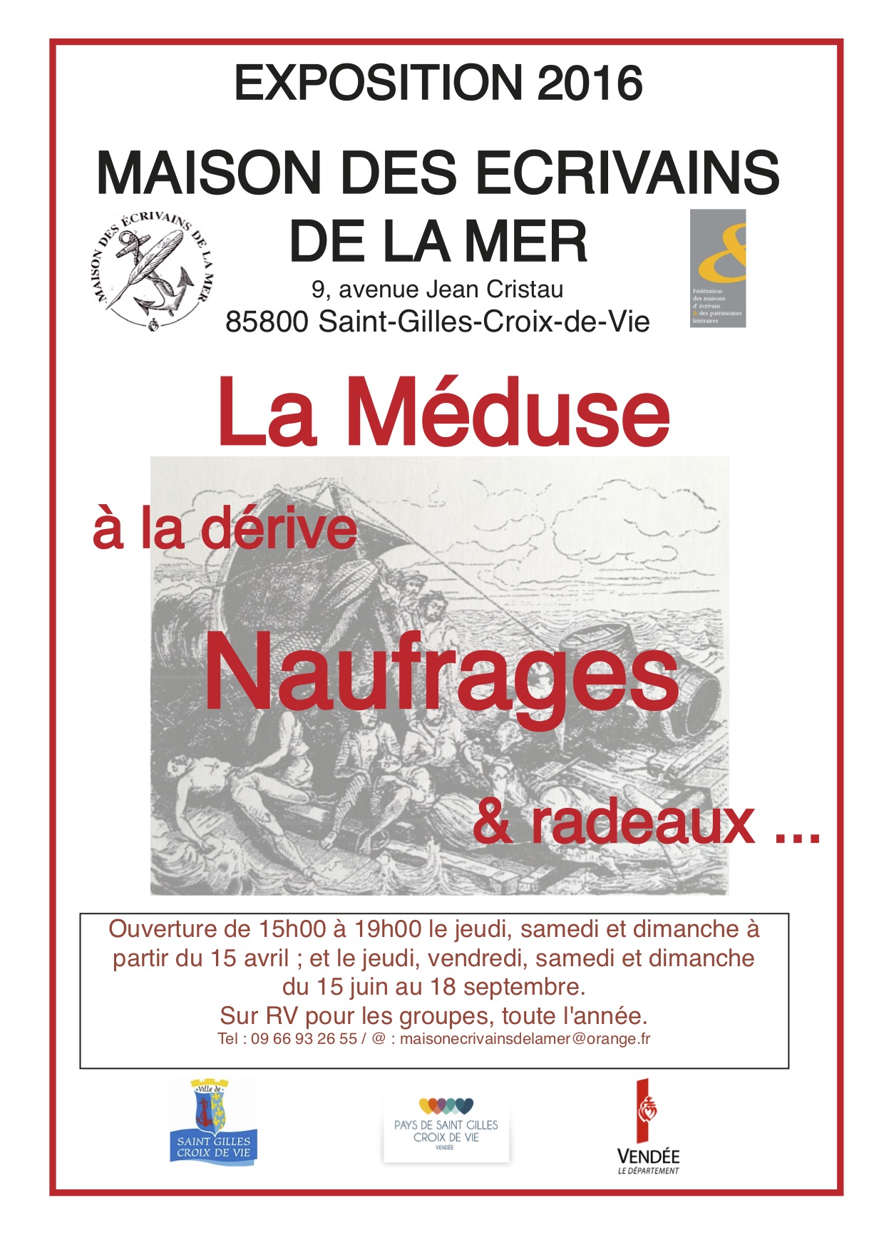 Affiche meduse 2016