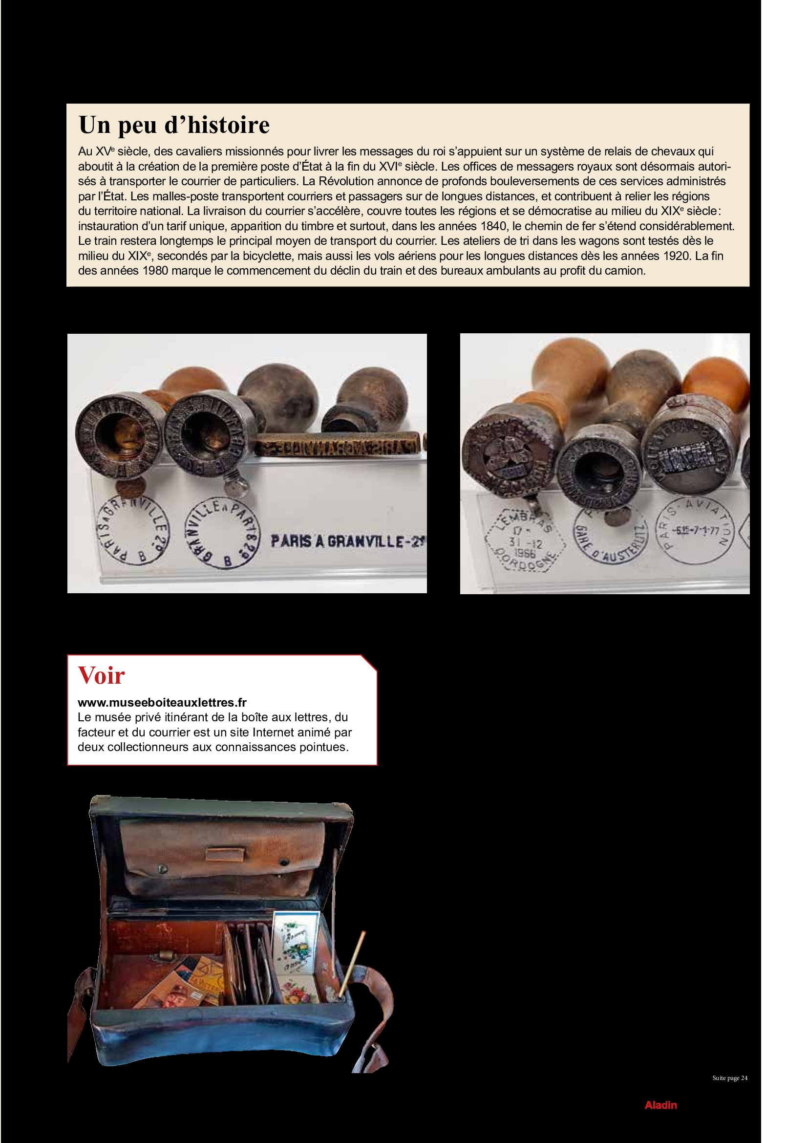 tampons ptt la poste cachet postaux timbres à date musée de la boite aux lettres