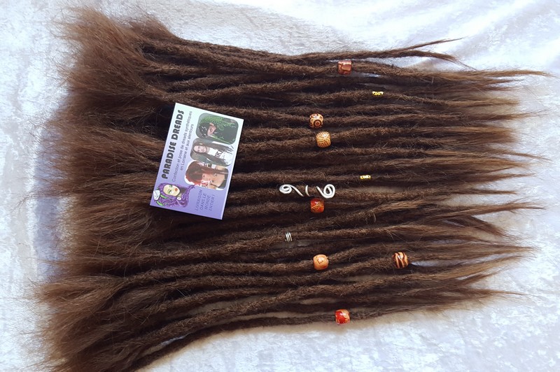 Rallonge extension dreadlocks brun