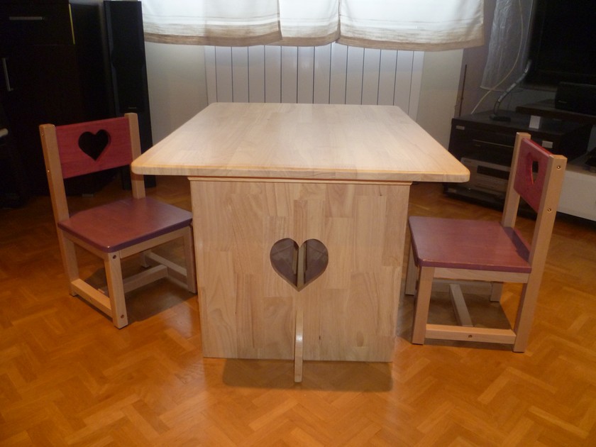Table et chaises enfant